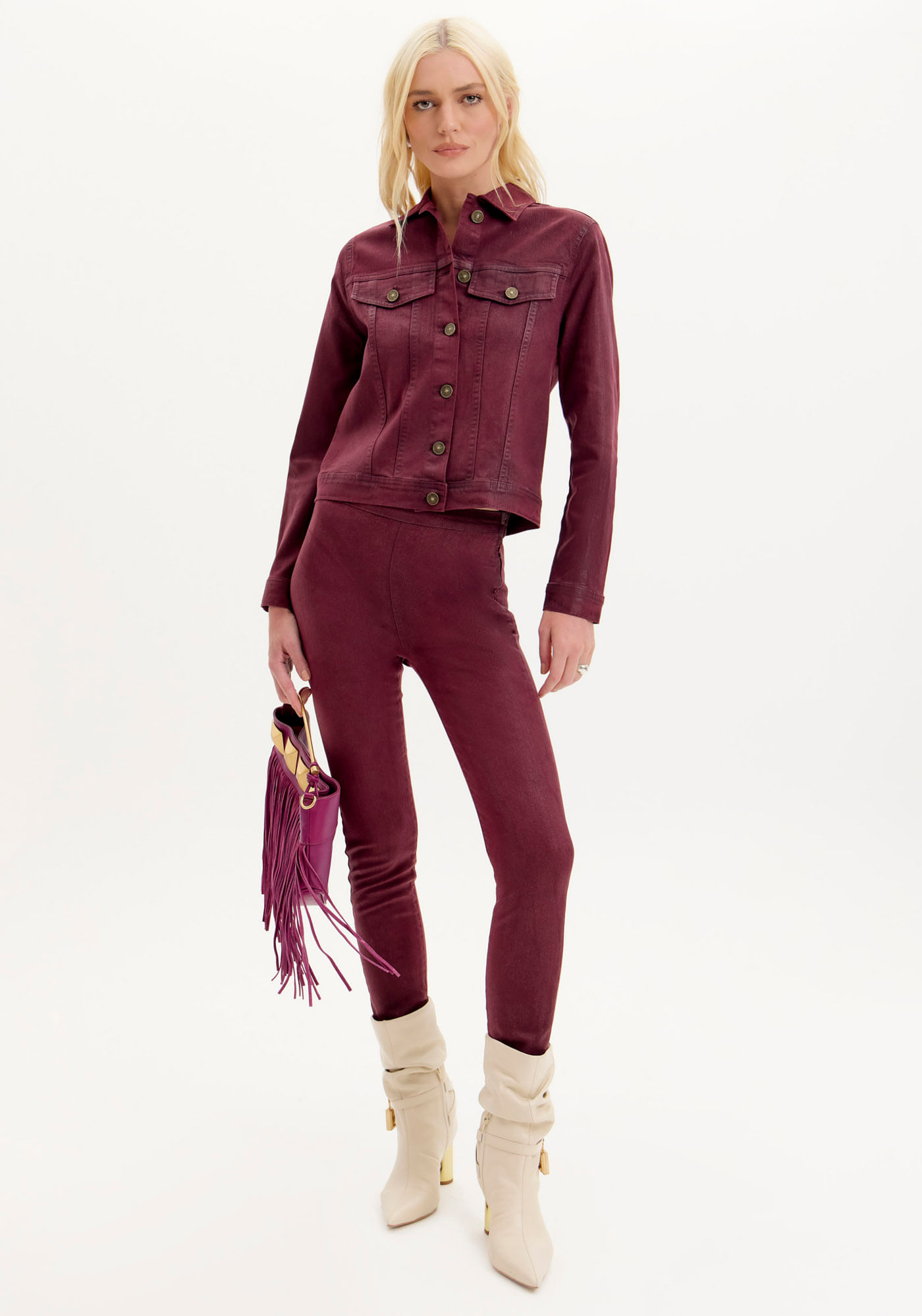 Calça Sarja Jegging Super High
