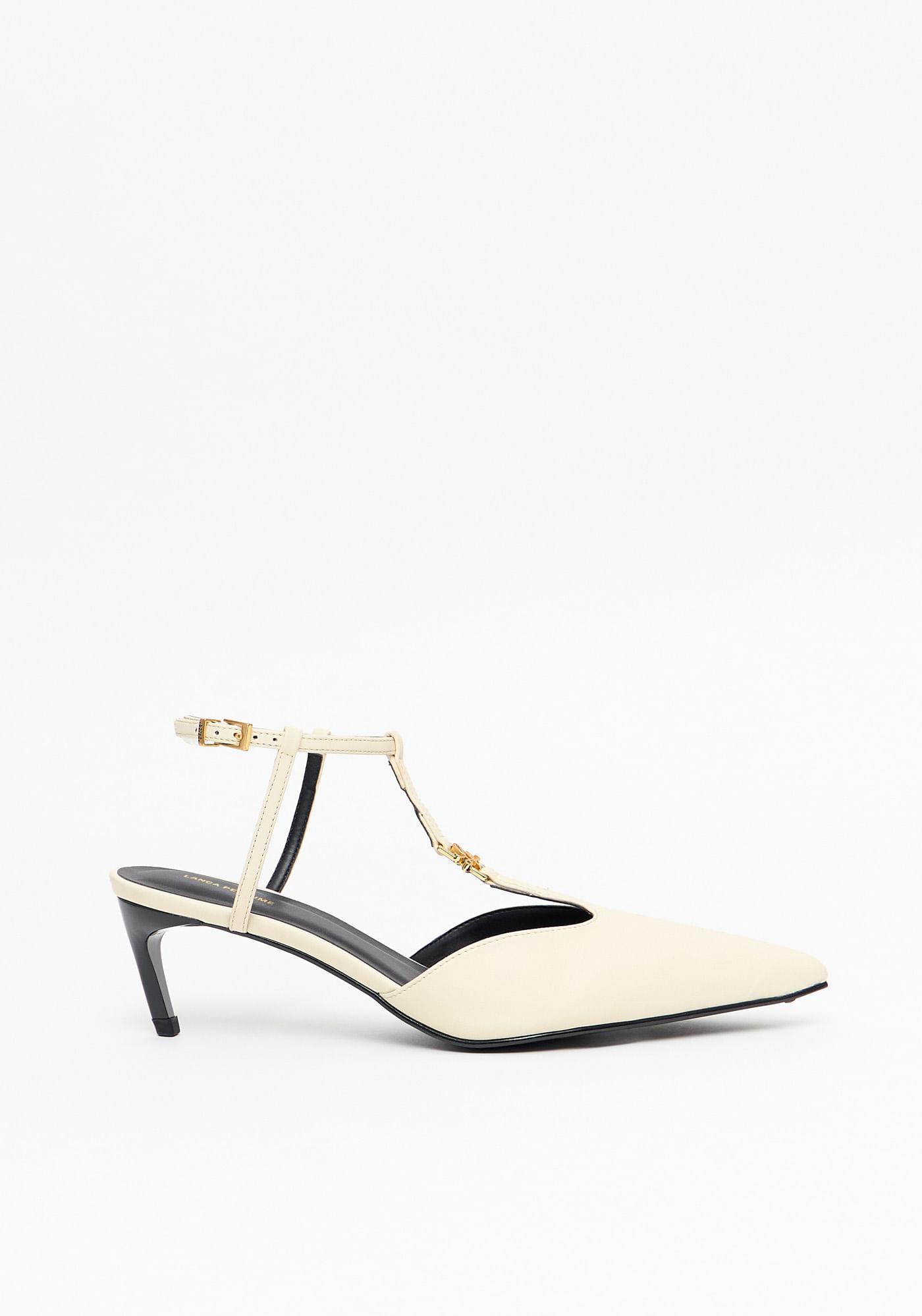 Scarpin Salto Detalhe Metal