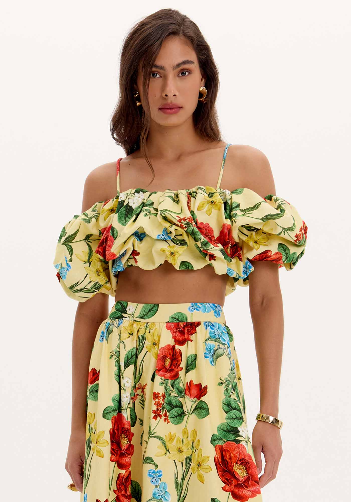 Top Ombro A Ombro Estampado