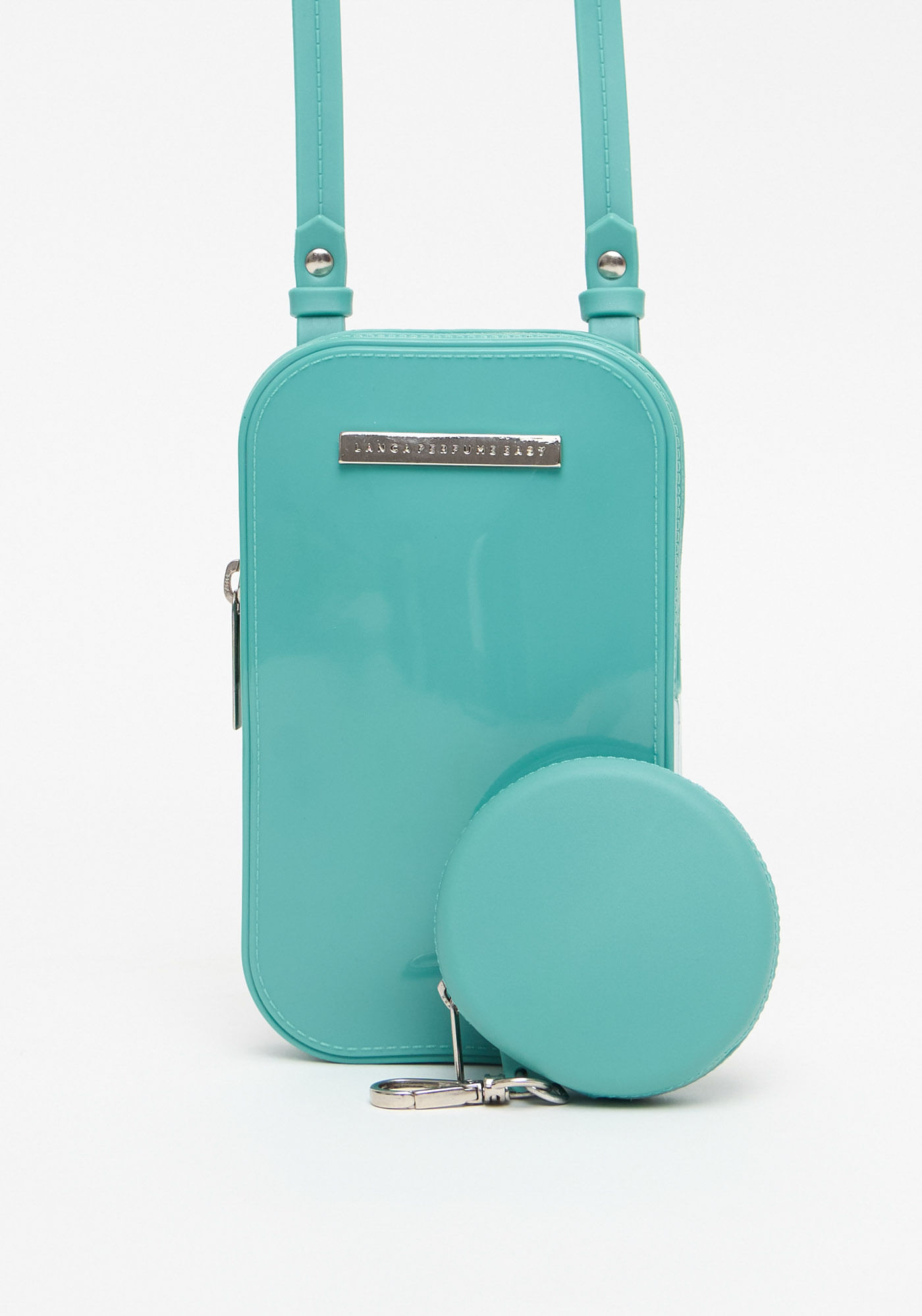 Bolsa Vertical Com Zíper E Chaveiro