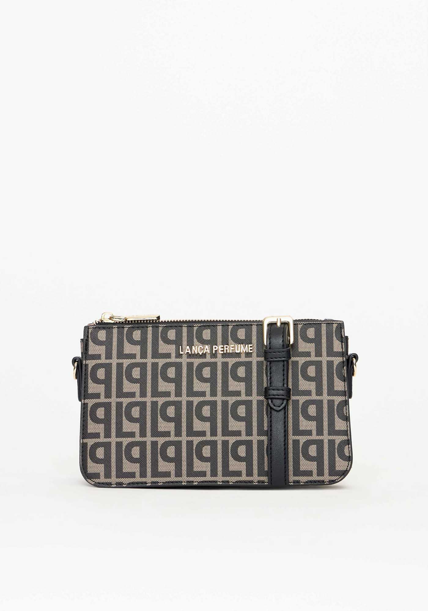 Bolsa Crossbody Com Letreiro Metalizado