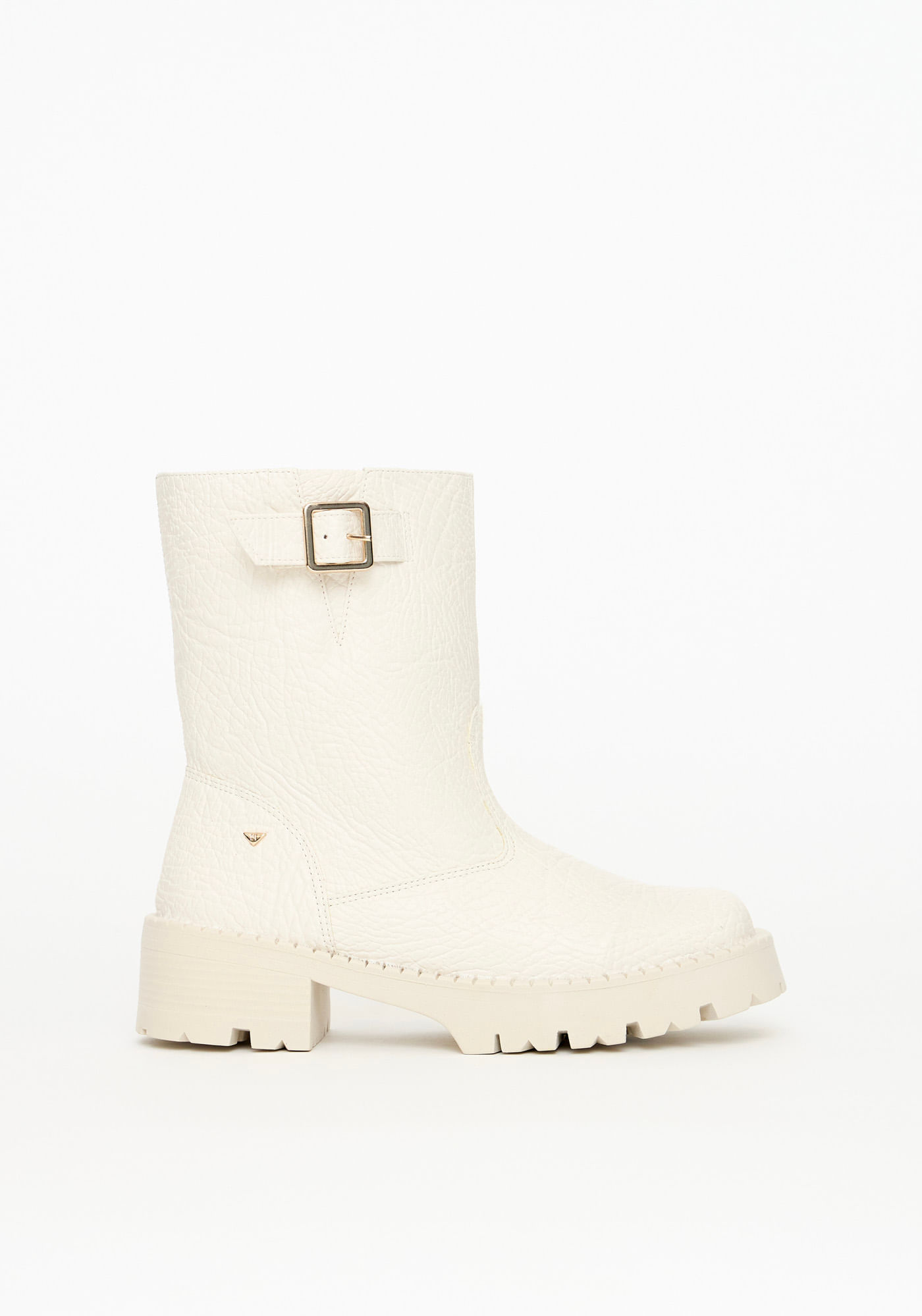 Bota Coturno Tratorada Fivela Lateral
