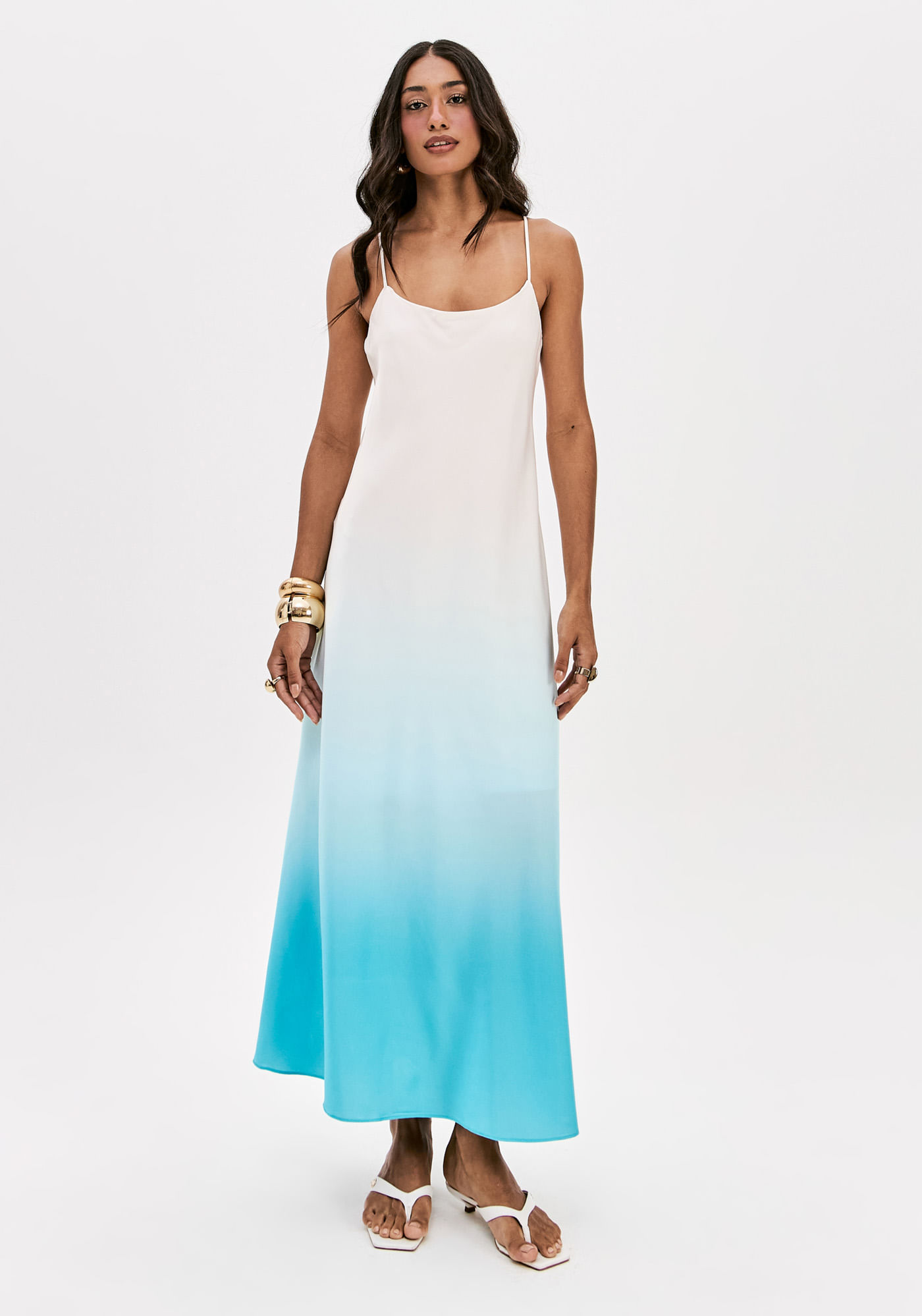Vestido Sleep Super Midi Estampado
