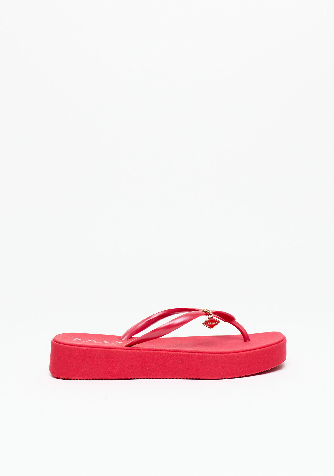 Chinelo Plataforma Com Tiras