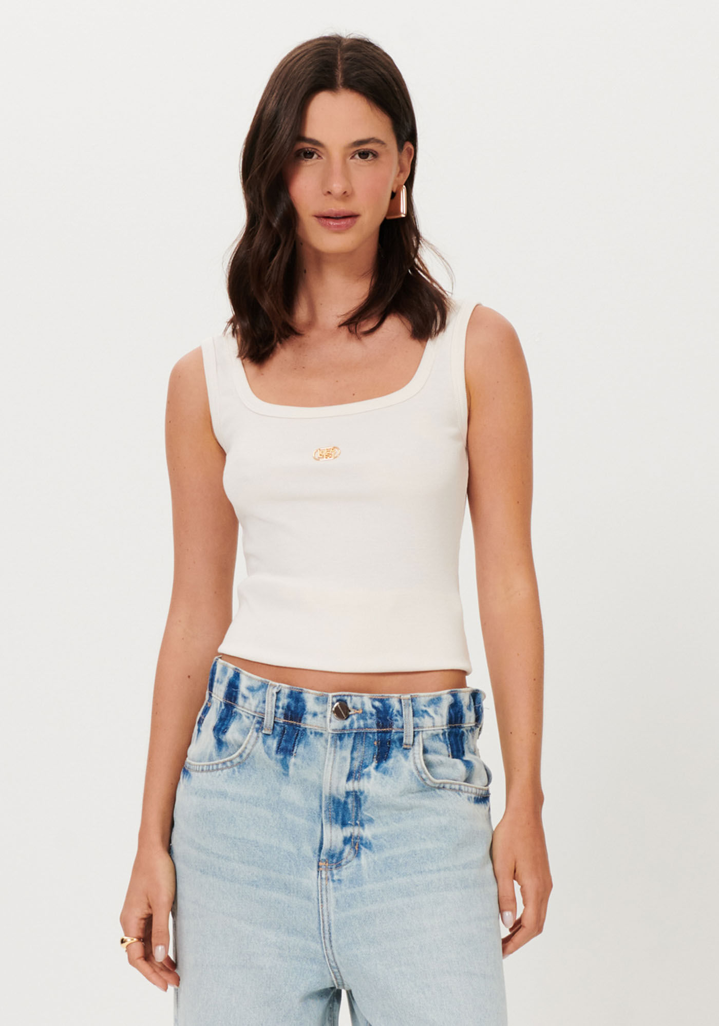 Kit Com Blusas Regatas De Alças