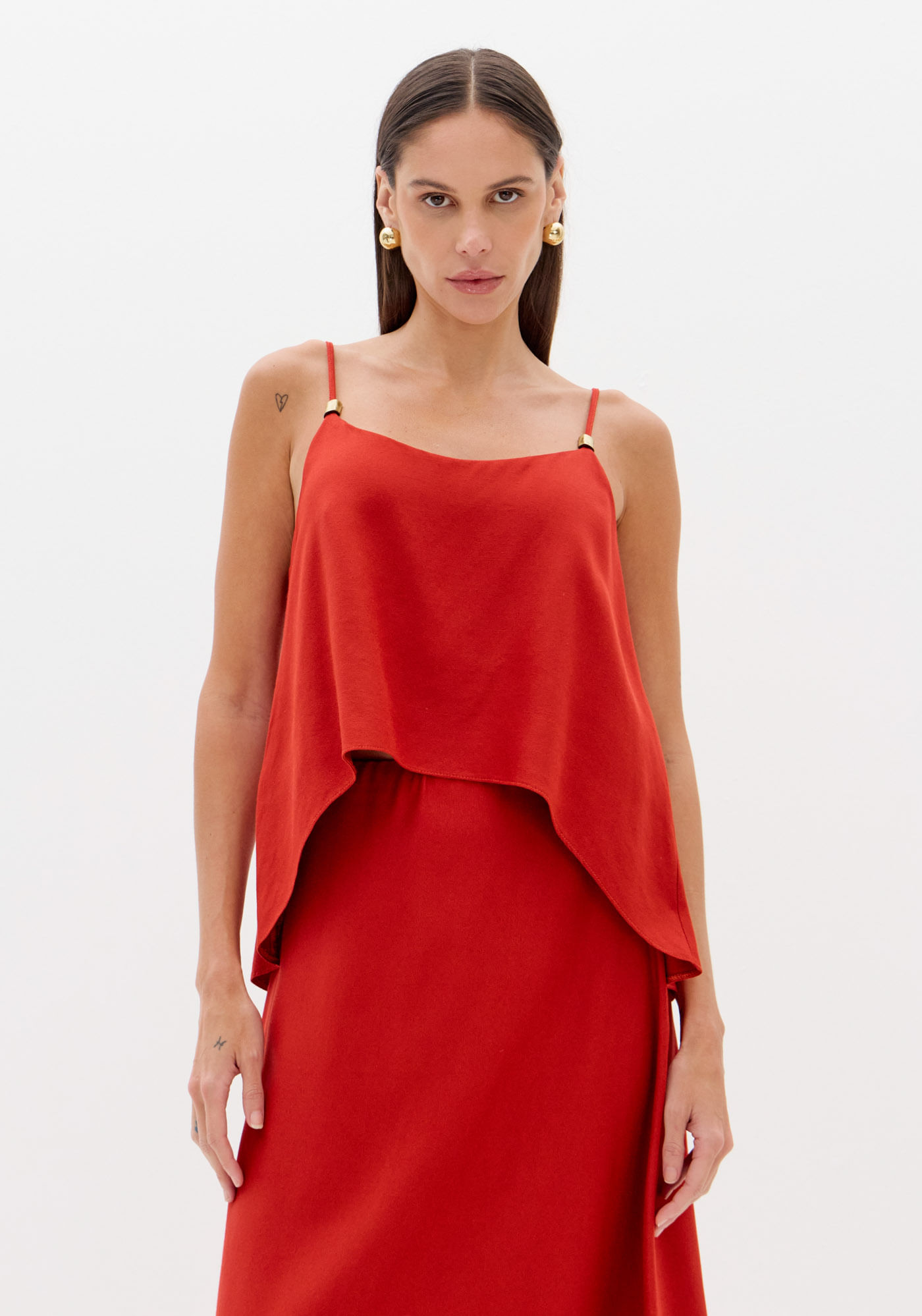 Blusa Mullet De Alças