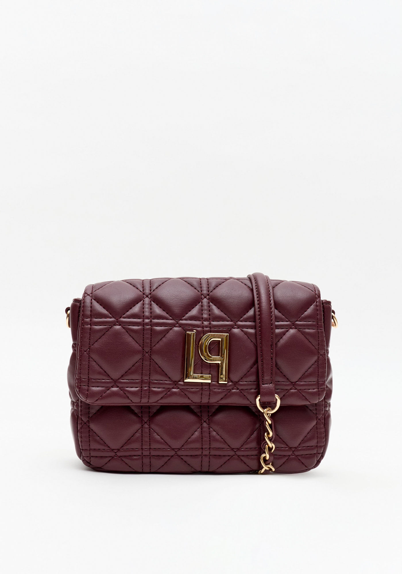 Bolsa Crossbody Matelassê Com Logo LP
