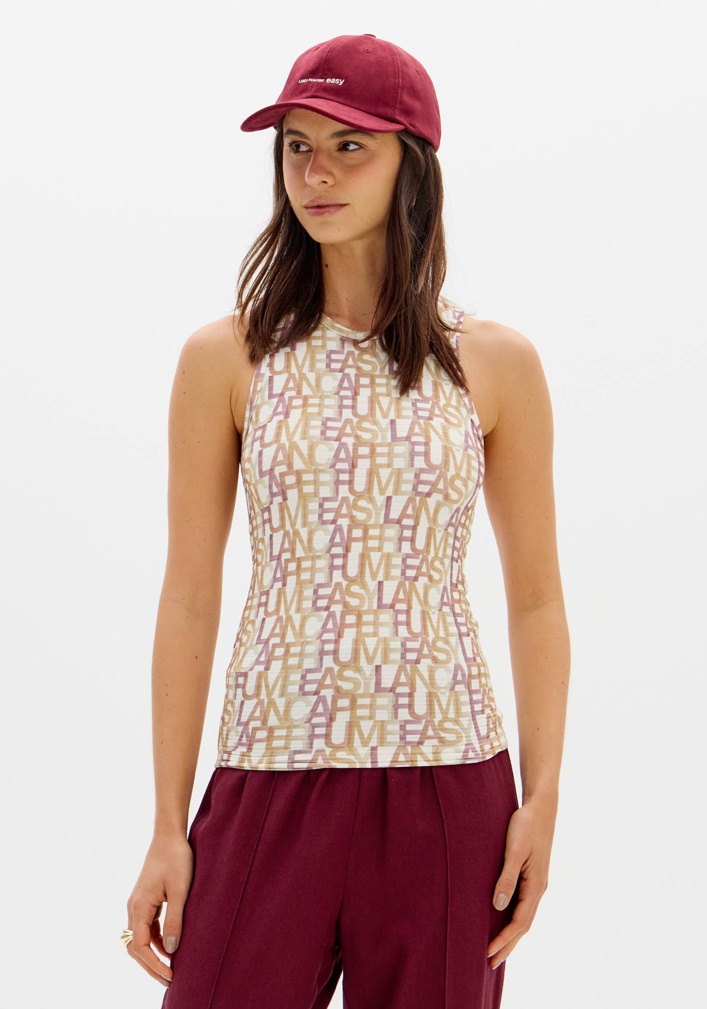 Blusa Regata Nadador Estampada