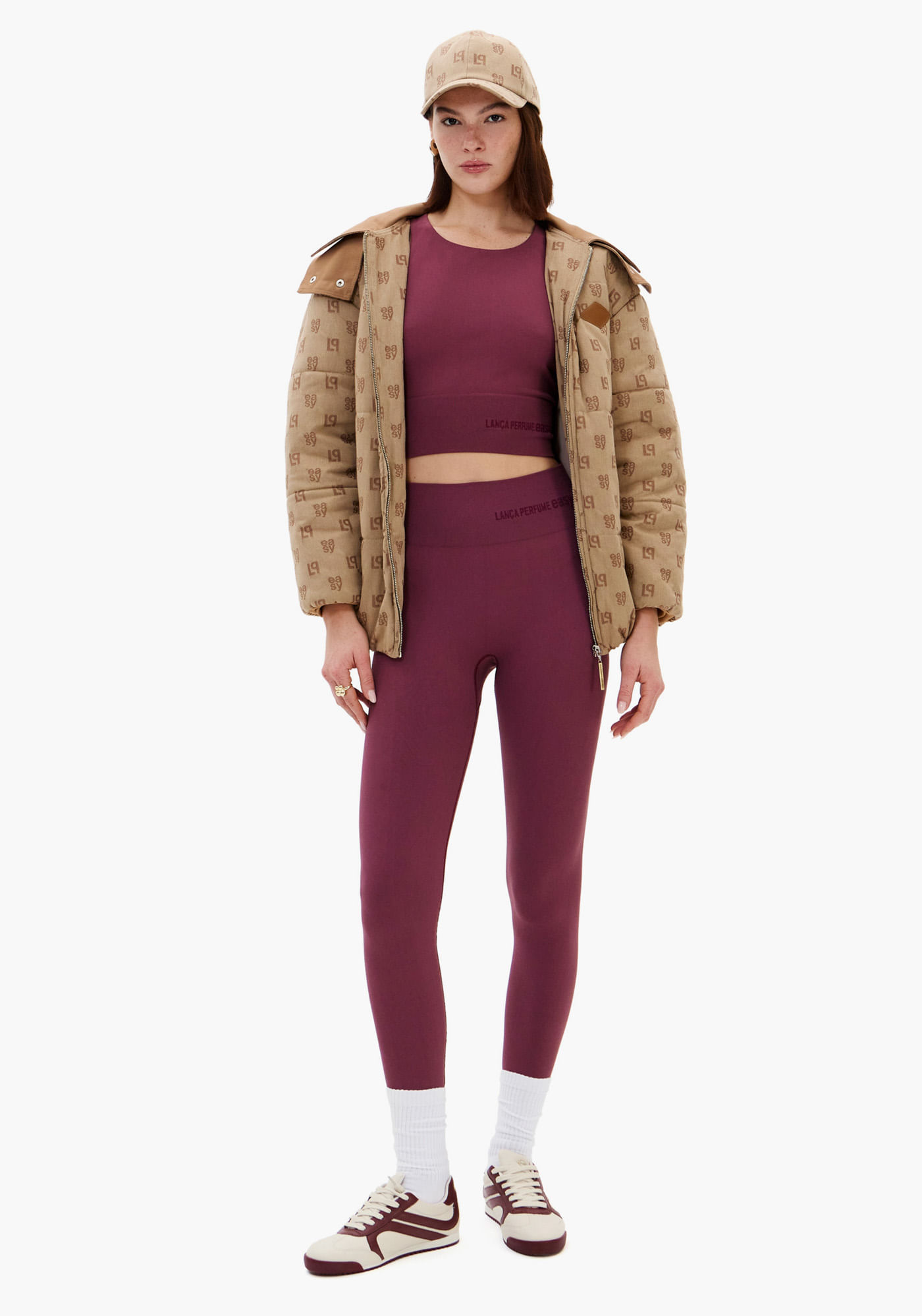Calça Legging Seamless Cintura Alta