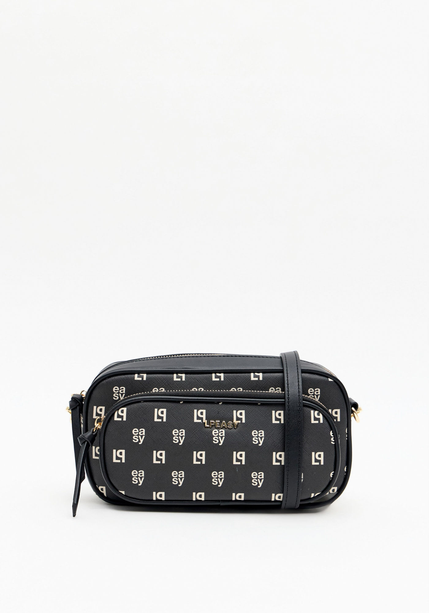 Bolsa Crossbody Com Monograma Easy
