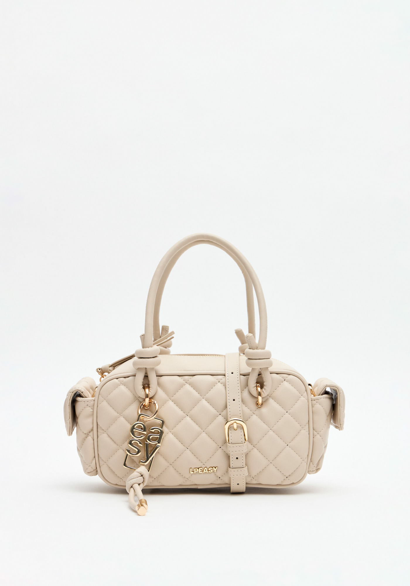 Bolsa Tote Matelassê Com Bag Charm