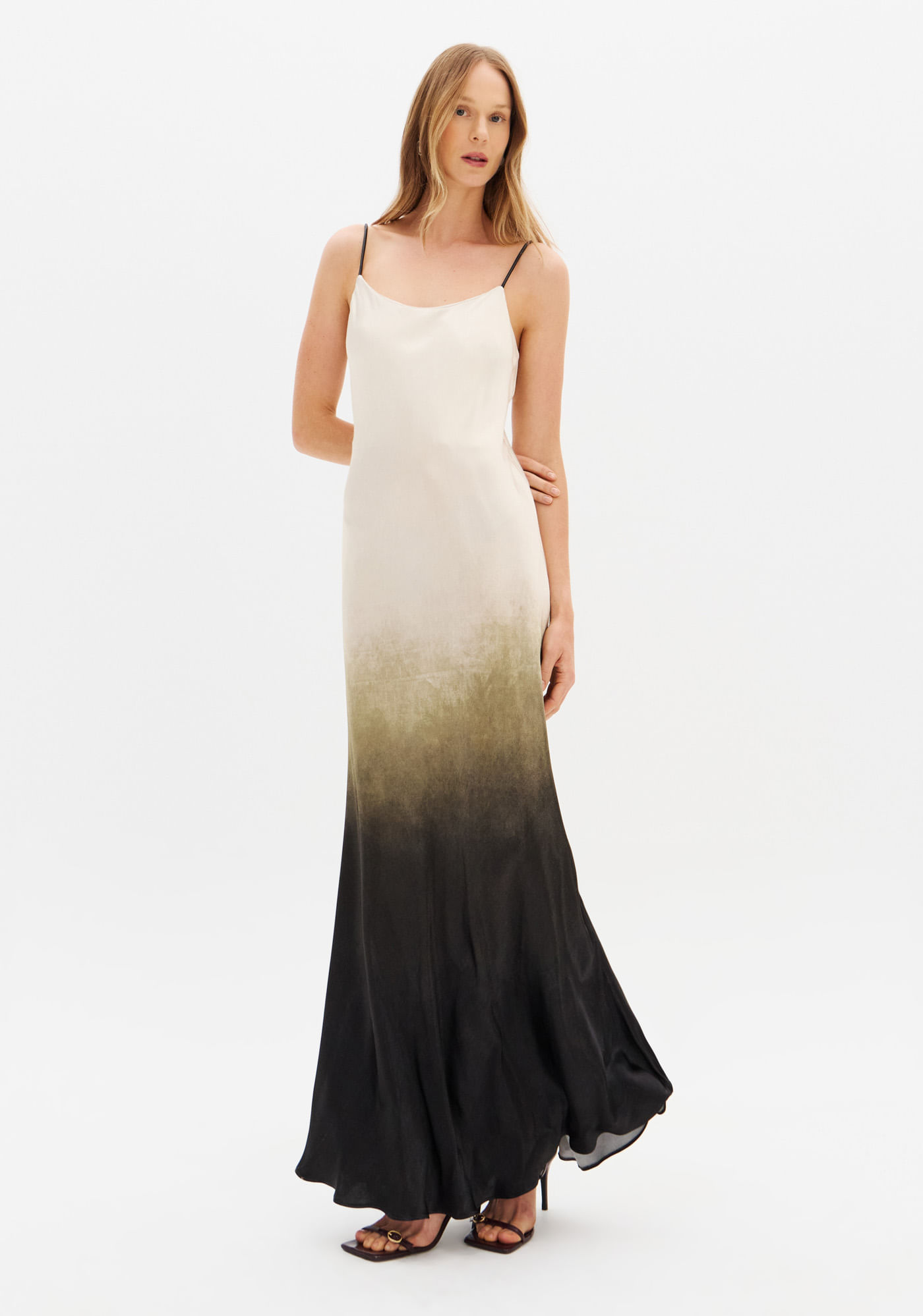 Vestido Super Midi Alça