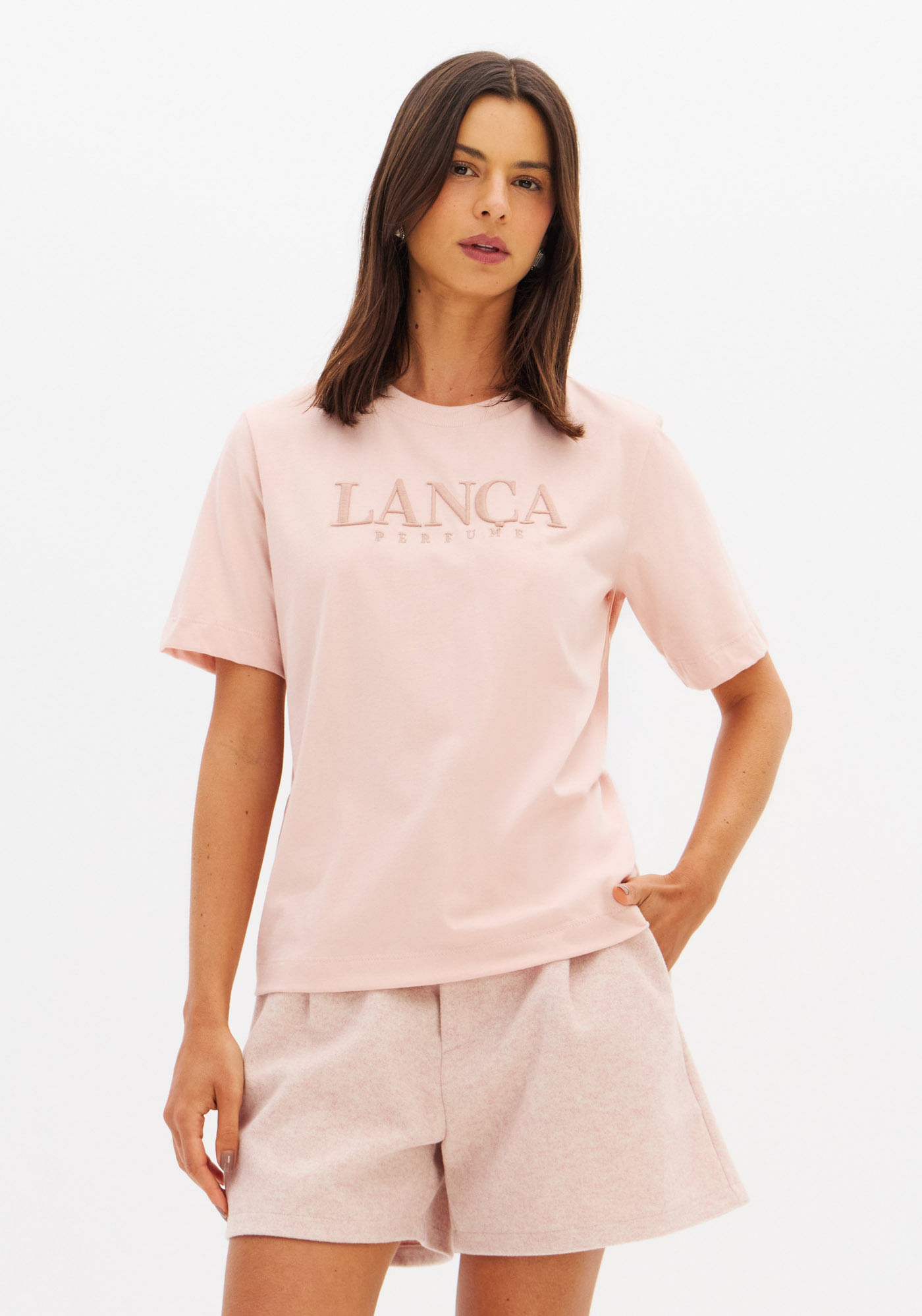T-shirt Regular Manga Curta