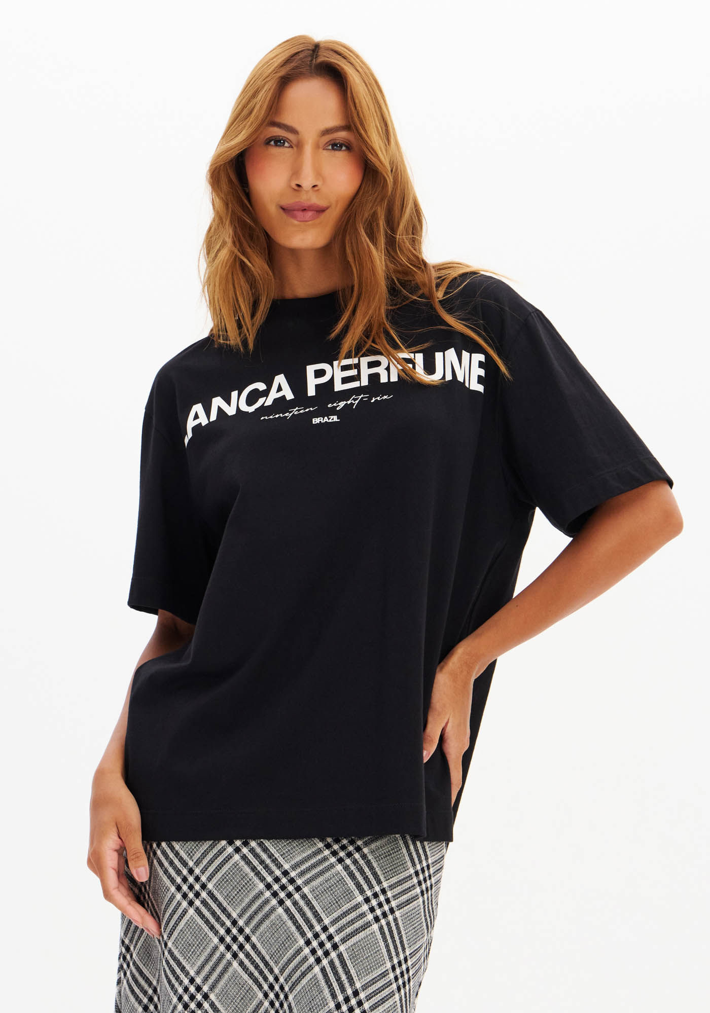T-shirt Oversized Manga Curta