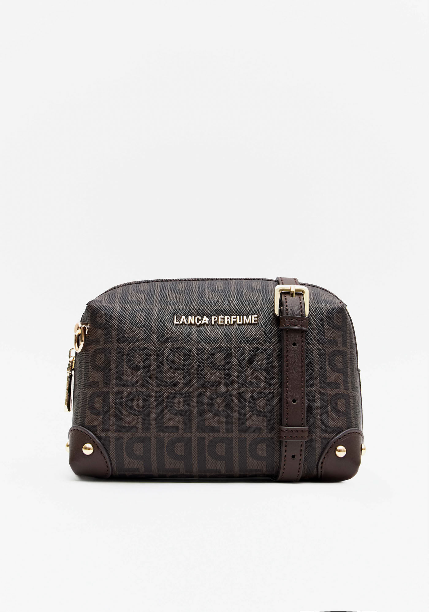 Bolsa Crossbody Com Enfeite E Monograma