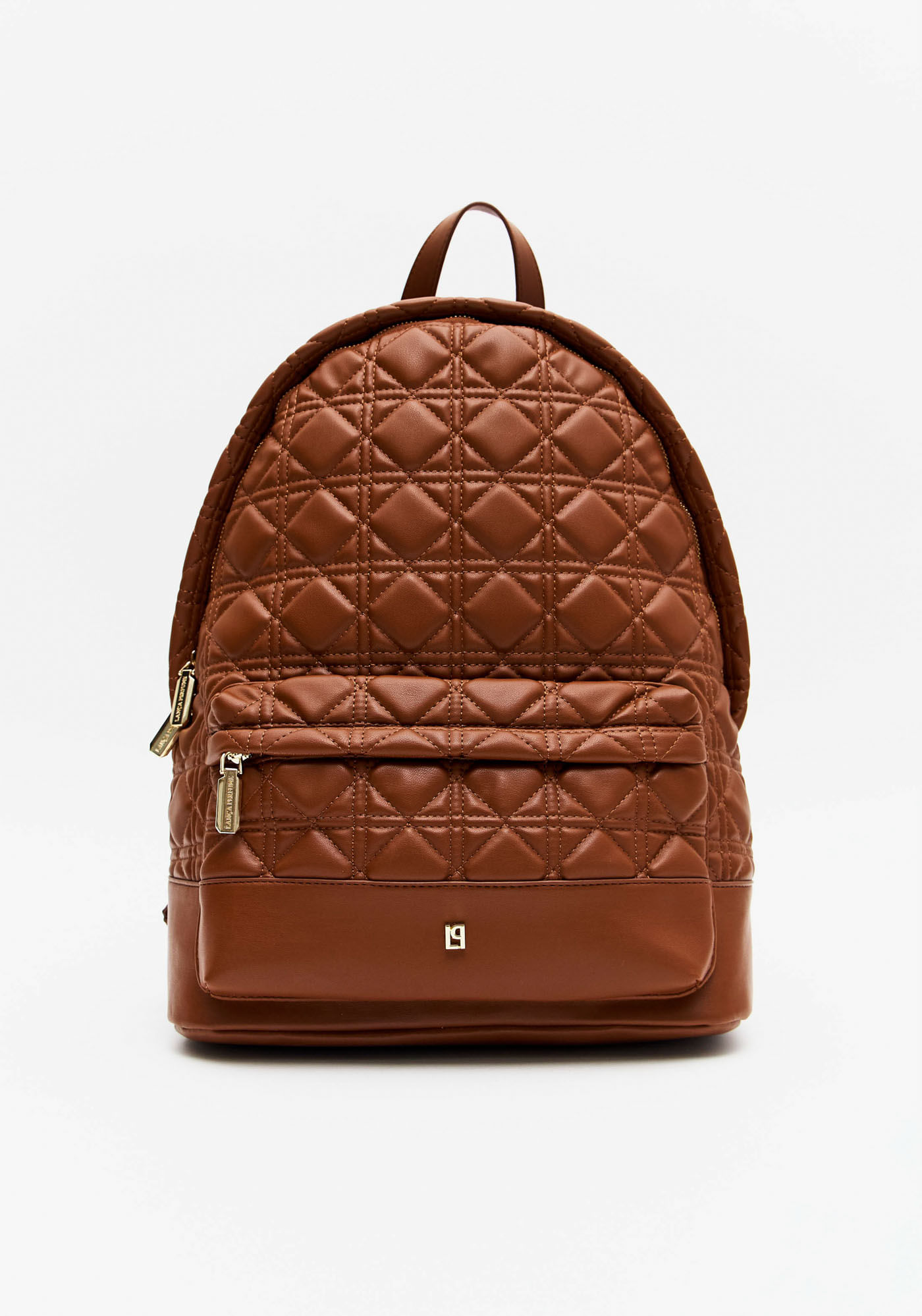 Mochila Matelassê Com Enfeite