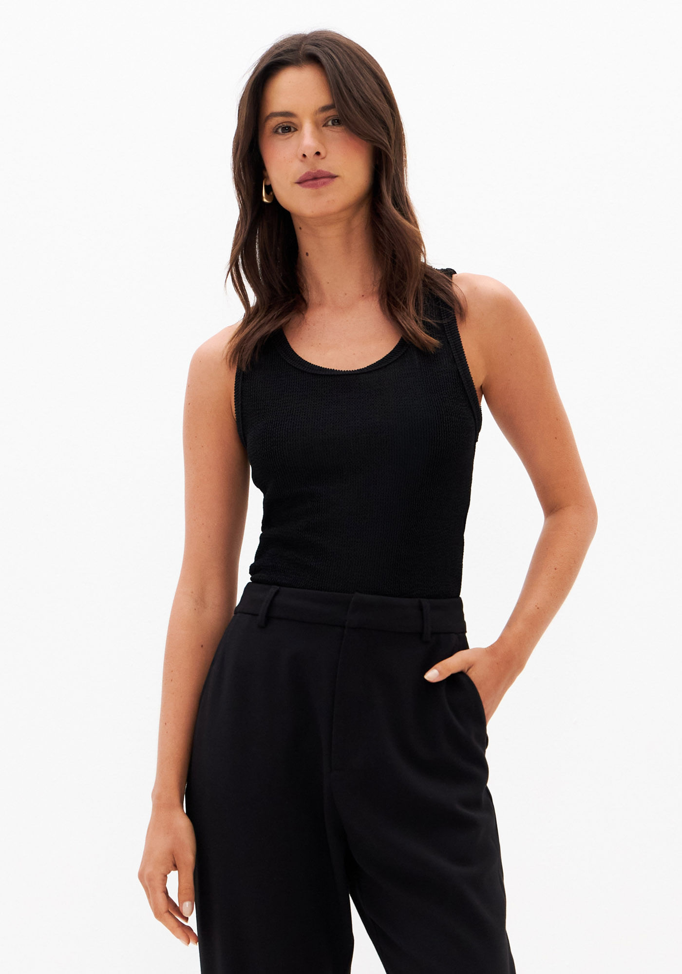 Blusa Sem Manga