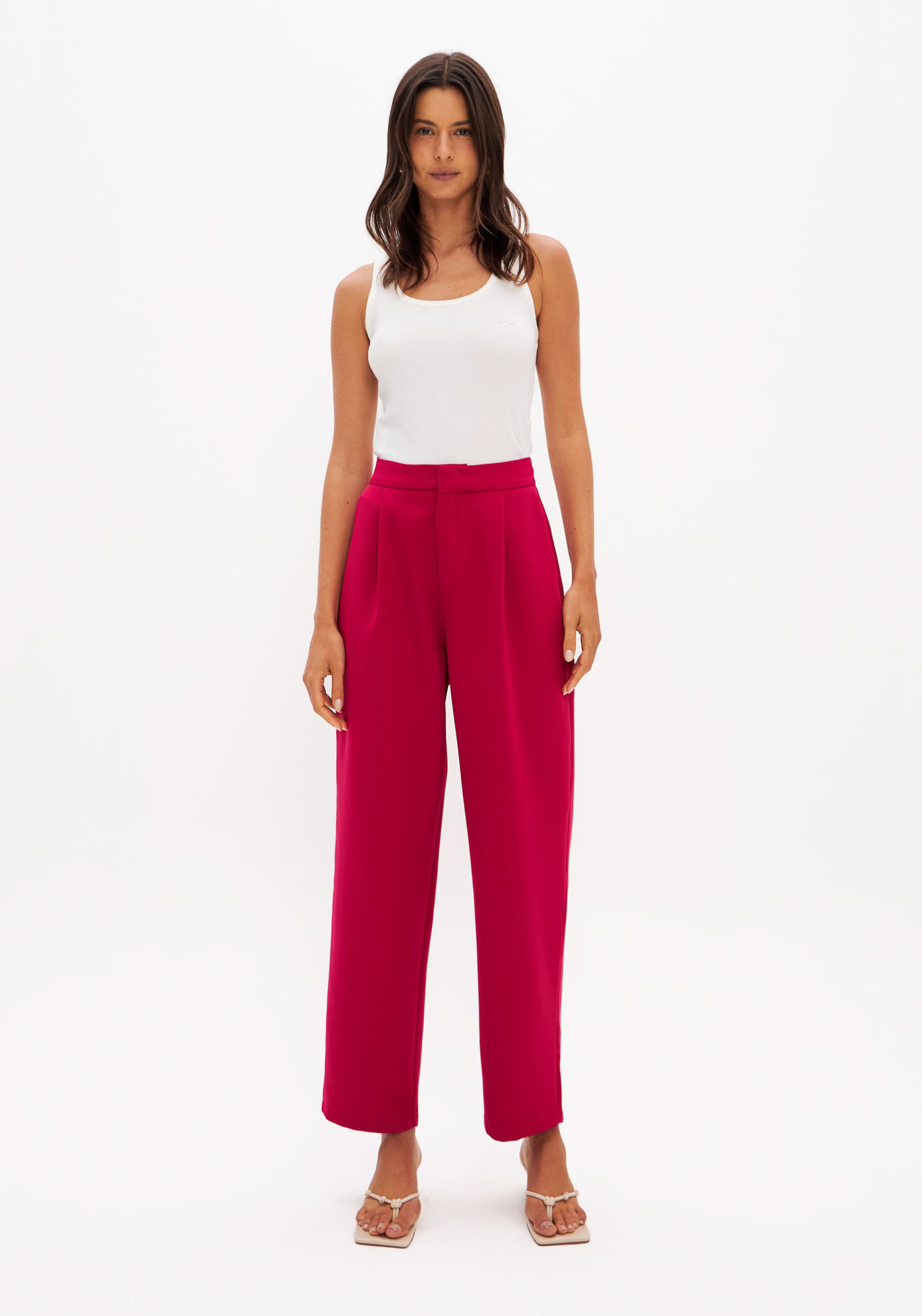 Calça Carrot Cintura Alta