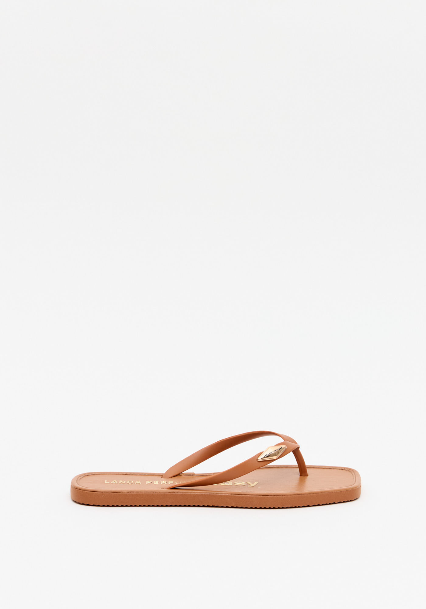 Chinelo Com Metal Losango