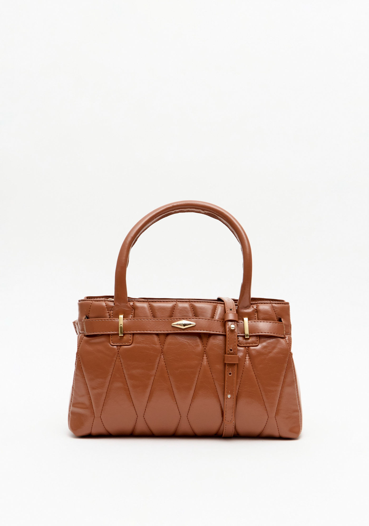 Bolsa Tote Matelassê Com Enfeite