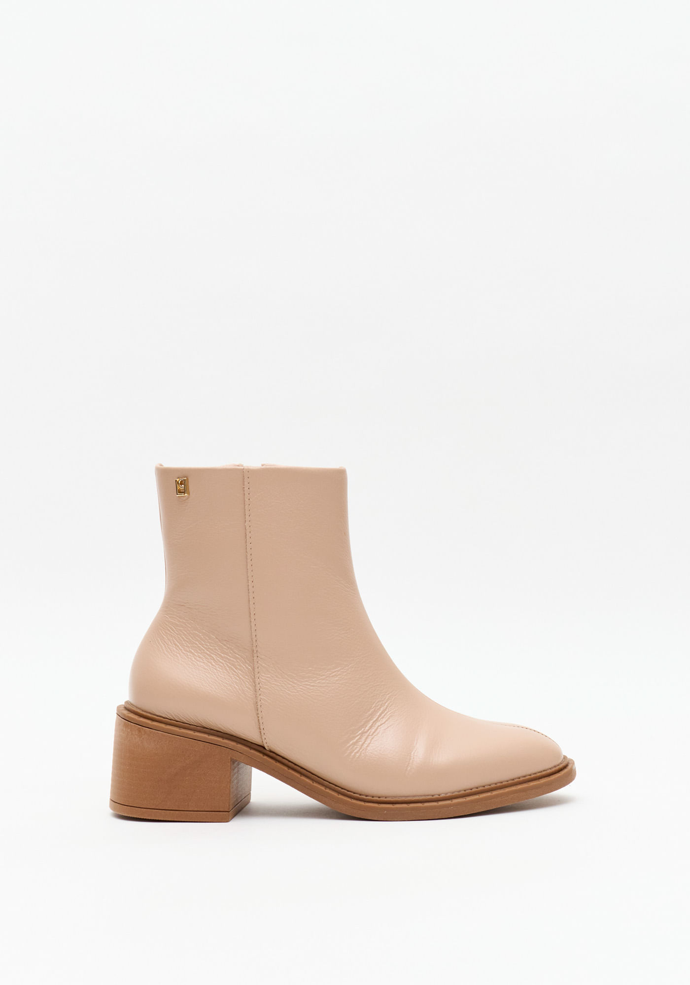 Bota Cano Baixo Com Enfeite