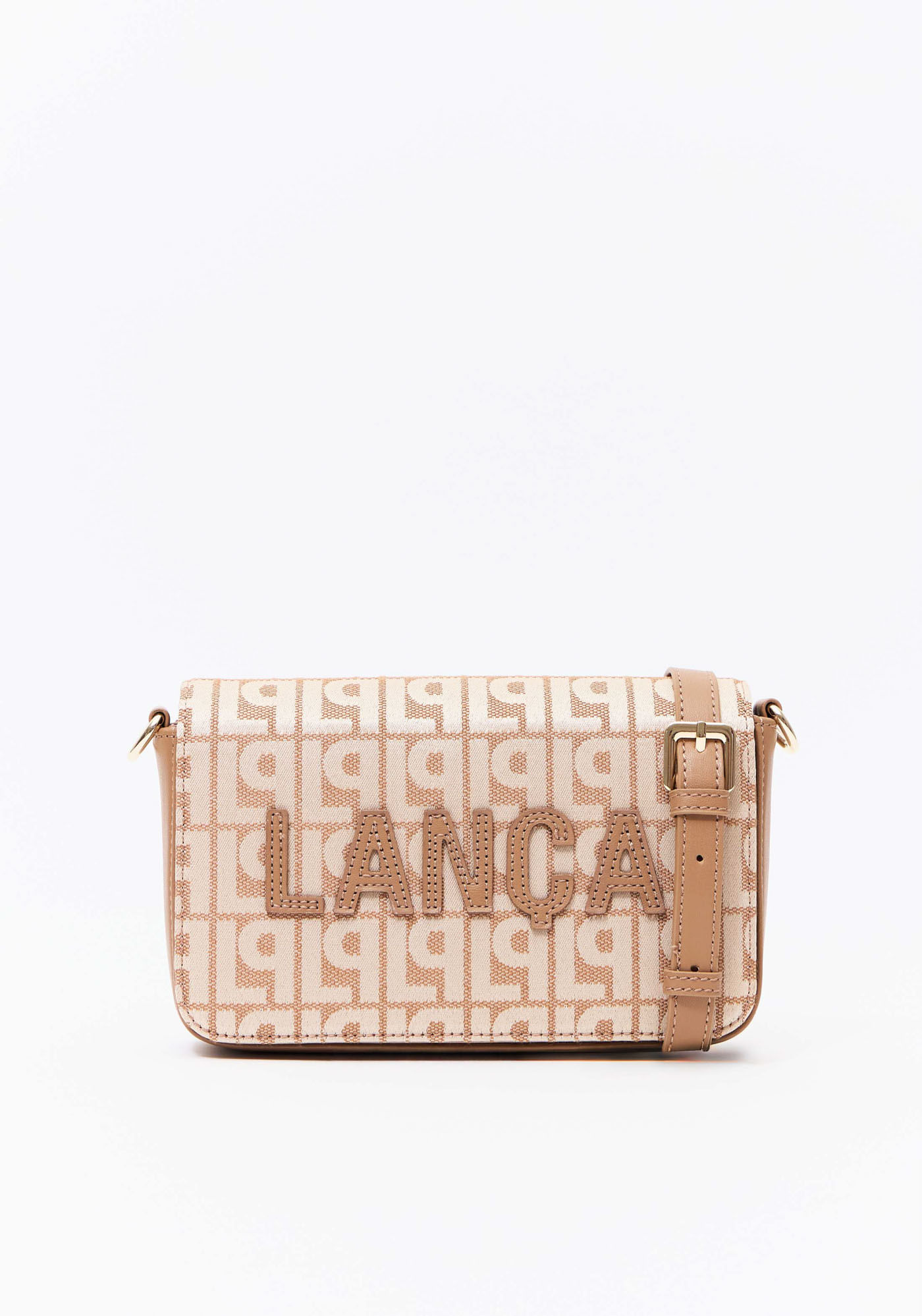 Bolsa Crossbody Monograma Lp Jacquard