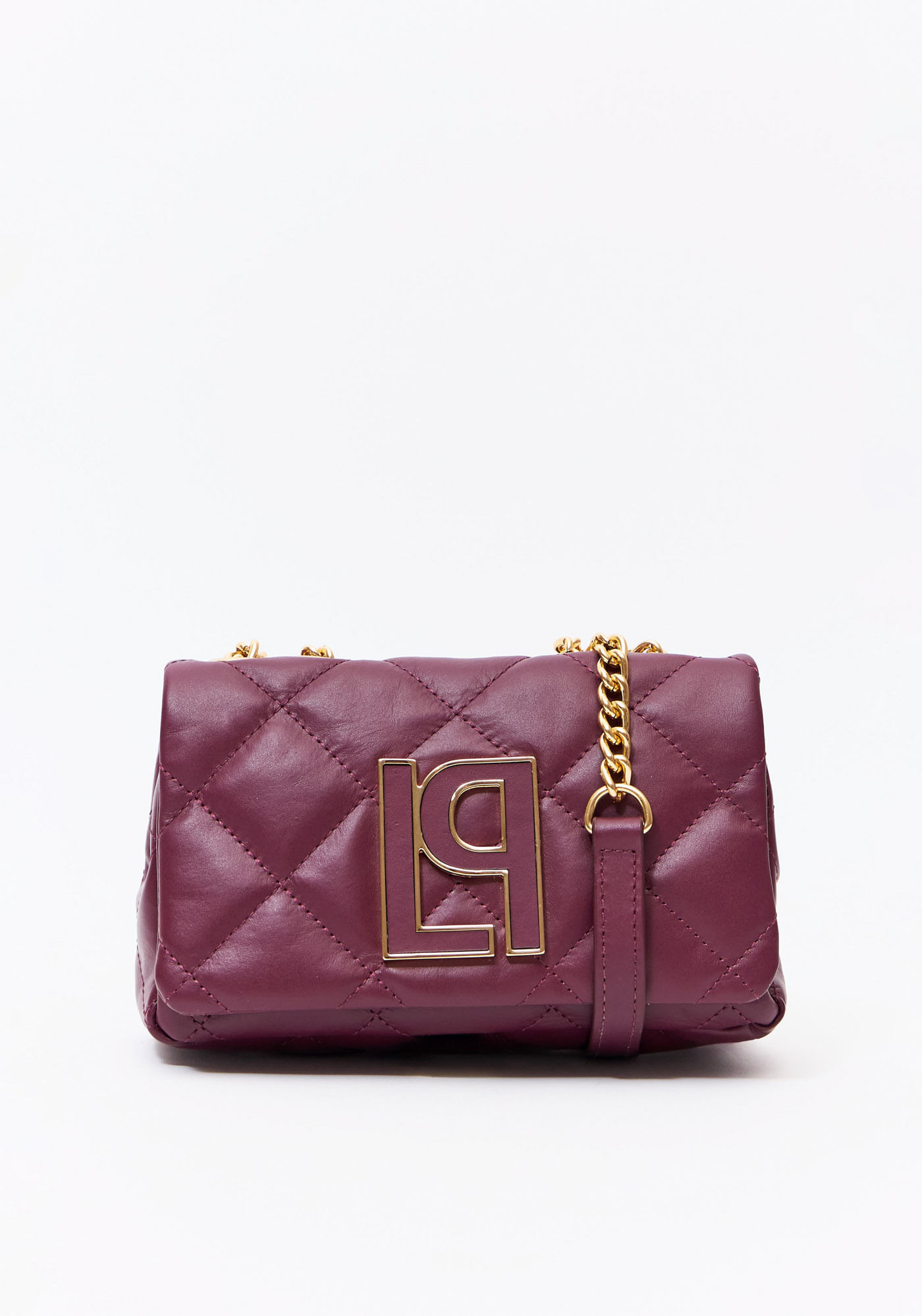 Bolsa Shoulder Couro Com Matelassê
